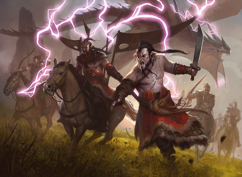 Illustration for article titled Dragons Rule The Skies In The Latest Magic: The Gathering Expansion